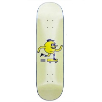 Blast Skates  - Pastel Yellow Debossed Mascot 8.5 Skateboard Deck